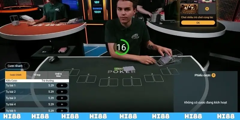 Tổng hợp một số biến thể game Poker phổ biến