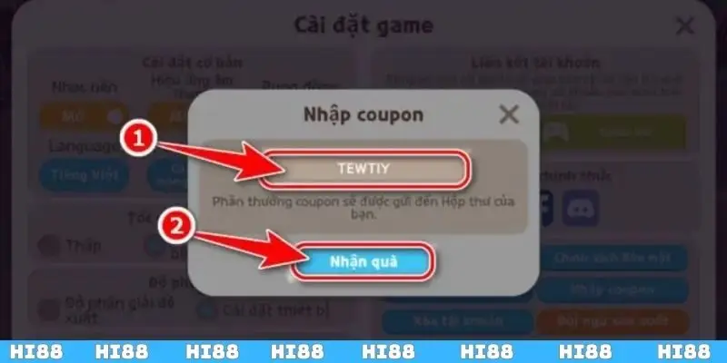 Thực hiện theo hướng dẫn nhận code qua nhóm với thao tác đơn giản