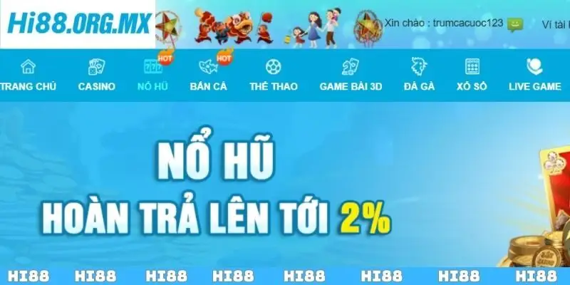 Tổng quan chung về sân chơi nổ hũ Hi88